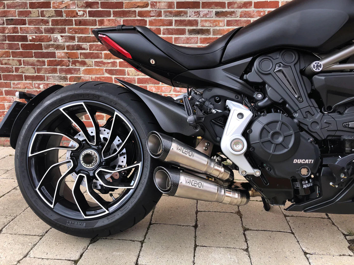 Vandemon Ducati XDiavel & Diavel S 1260 Vandemon Titanium Exhaust System 2016-22 SKU: DUCDVLTITANEXHA