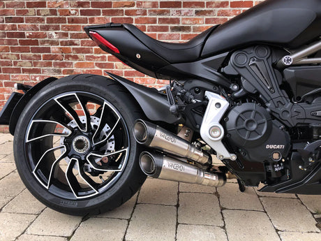 IN STOCK Vandemon Ducati XDiavel & Diavel S 1260 Vandemon Titanium Exhaust System 2016-22 SKU: DUCDVLTITANEXHA VA-9