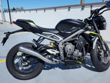 Vandemon Triumph 765 S/R/RS Street Triple Vandemon Full Titanium Exhaust 2018-2022  TRIUM765STTIEXA VA-150