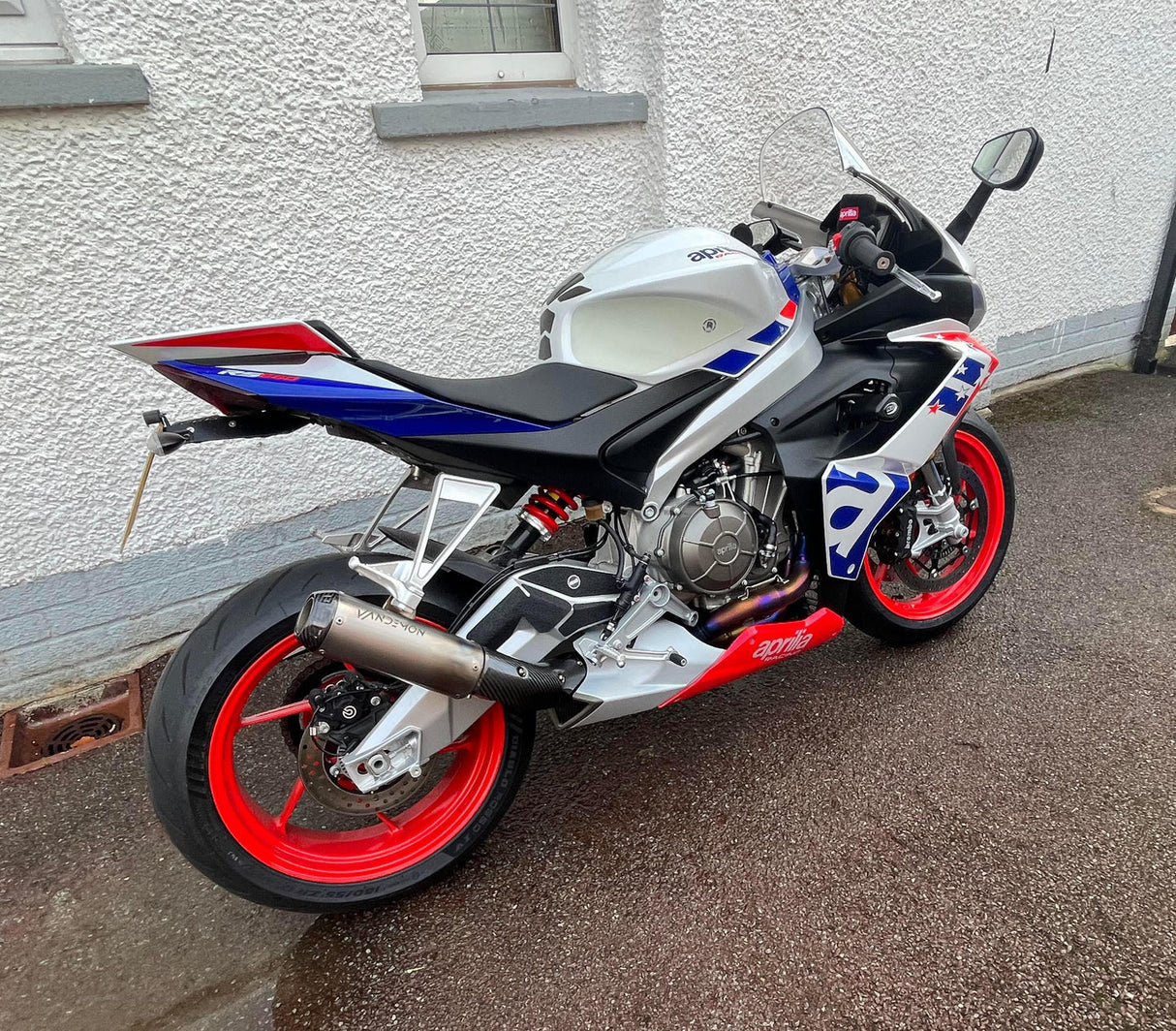 Vandemon Aprilia RS 660 & Tuono 660 Full Titanium Exhaust System 2021-2024  APRS660TITANEXA VA-92