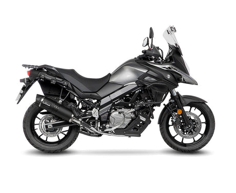 Silenciador deslizante LEOVINCE LV One EVO - Edición negra V-Strom 650 2017-2023 14377EB 1811-4378 