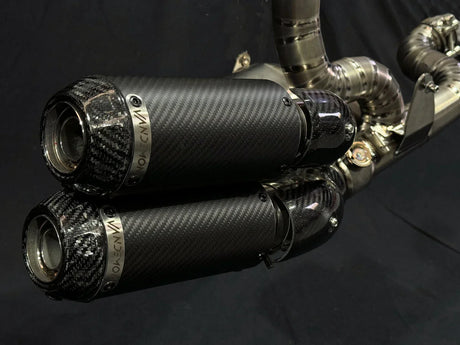 Vandemon  Ducati Supersport 950 Stealth Titanium Slip-On 2021-23 DUC950SSTIEXHCFWVA VA-41