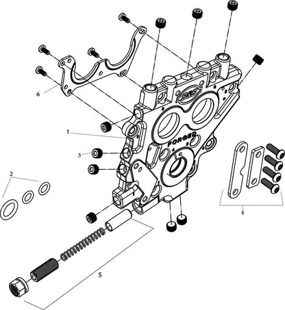 S&S CYCLE Pressure Relief Valve Kit - Twin Cam 310-0976