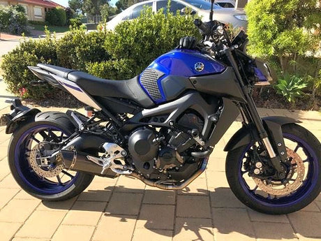Vandemon Yamaha GEN1 & 2 MT09 FZ09 XSR900 Titanium Exhaust System 2014-2020 YAMAMT09EXHTICFA VA-161