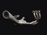Vandemon Triumph 765 S/R/RS and Moto 2 Street Triple Slash Cut Titanium Exhaust 2023-2024 TRIUM765STTIEXB VA-149