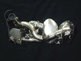 Vandemon Triumph Rocket 3R & GT 2500 2019-25 Titanium Bimodal Stealth Titanium Slip-On Mufflers TRIUMROCKET3O2MUFA VA-152