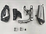 Vandemon Triumph Rocket 3R, GT and Storm Titanium Slip-On Mufflers 2019-2026  TRIUMROCKET3MUFC VA-1