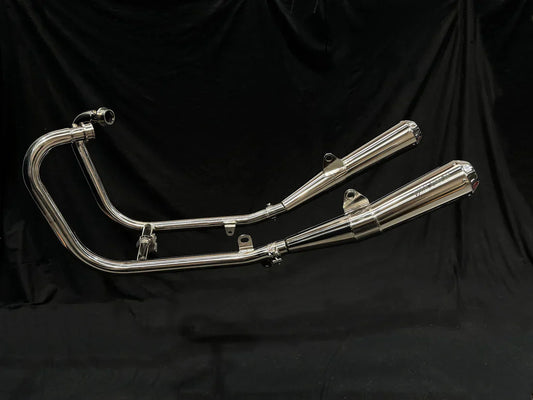 Vandemon Triumph Speed Twin 1200 Polished Titanium Exhaust  TRIUM120SPDTWNTIEXA