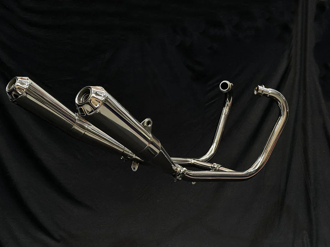 Vandemon Triumph Speed Twin 1200 Polished Titanium Exhaust  TRIUM120SPDTWNTIEXA VA-159