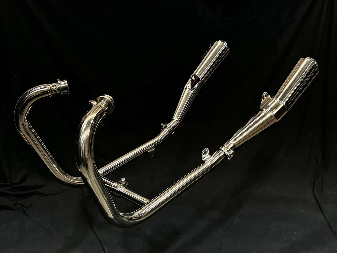 Vandemon Triumph Speed Twin 1200 Polished Titanium Exhaust  TRIUM120SPDTWNTIEXA VA-159