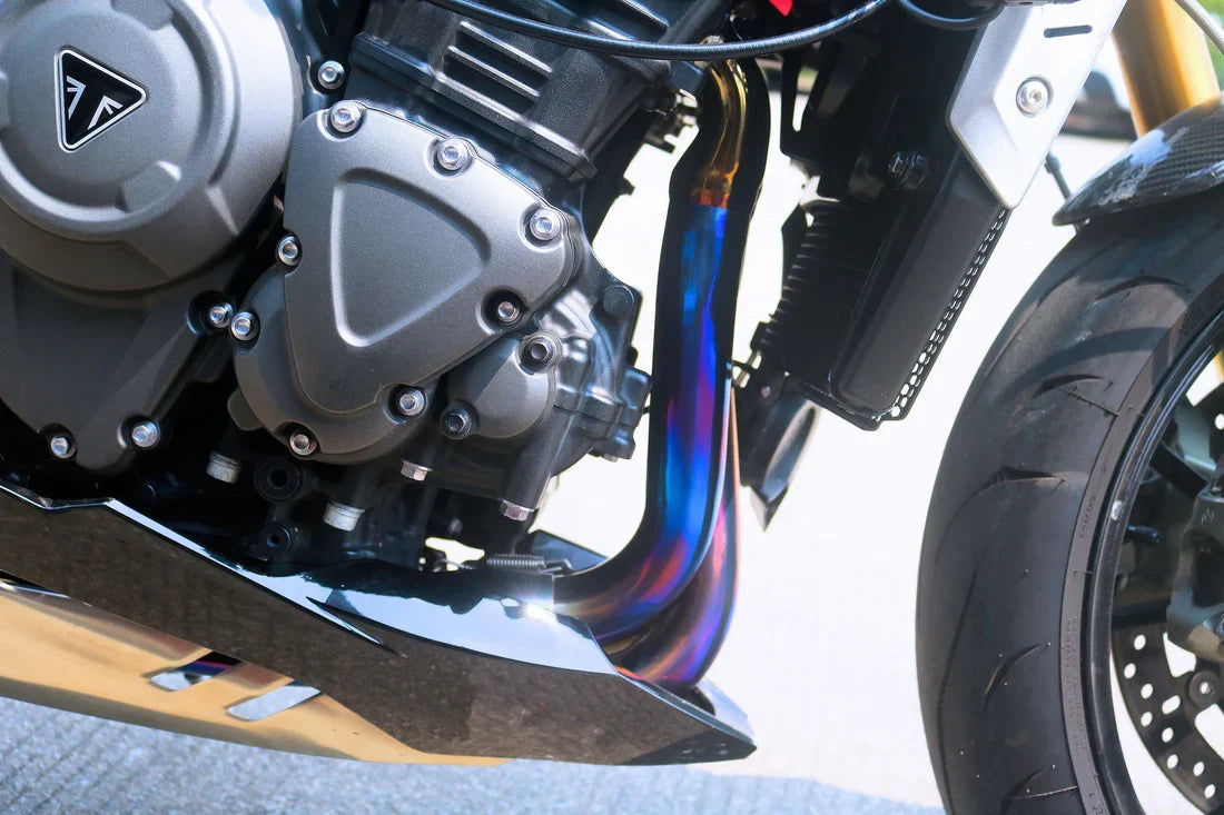 Vandemon  Triumph Speed Triple 1200RS & RR Titanium Full Exhaust System 2025-2026 TRIUM120SPD3TIEXHC VA-172