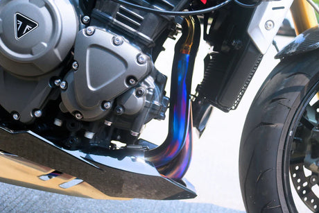 Vandemon  Triumph Speed Triple 1200RS & RR Titanium Full Exhaust System 2025-2026 TRIUM120SPD3TIEXHC VA-172