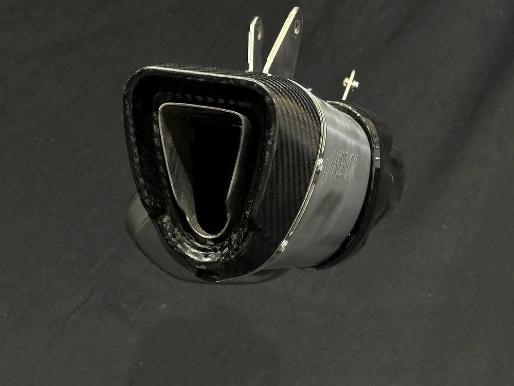 Vandemon Triumph Speed Triple 1200RS & RR Bimodal Titanium Stealth Slip-On Muffler TRIUM120SPDMUFB VA-157