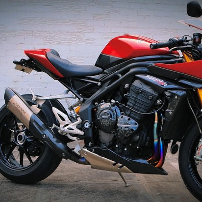 Vandemon  Triumph Speed Triple 1200RS & RR Titanium Full Exhaust System 2025-2026 TRIUM120SPD3TIEXHC VA-172