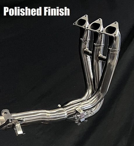Vandemon Triumph Speed Triple 1200 RS, RR & RX Polished Titanium Headers and Link Pipe 2025-2026 TRIUM120SPDHEADRB-1  VA-156