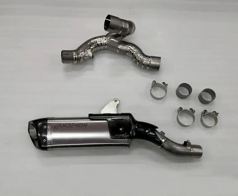 Vandemon  Ducati Multistrada V4 Titanium Slip-On & Optional front headers  DUCV4MTSTIMUFFB VA-33