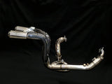 IN STOCK Vandemon  Ducati Panigale 1199, 1199S, 1299S, 1299 SP & R  2011-18 Titanium High Mount Exhaust System DUC129TIEXHMESA VA-36