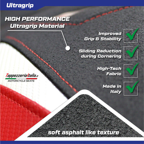 IN STOCK Tappezzeria Italia Yamaha R9 2025 Seat Cover Ultragrip Blue Black