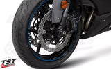 TST Total Crash Protection NO CUT Pack for Kawasaki ZX-6R 2024 -2025 Black