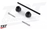 TST Total Crash Protection NO CUT Pack for Kawasaki ZX-6R 2024 -2025 Black