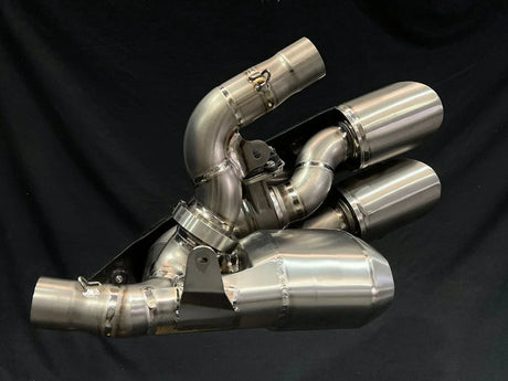 Vandemon  Ducati X Diavel & Diavel S 1260 2016 -2022 Bimodal Stealth Titanium Slip-On  DUCDVLTITANEXHWVA VA-46