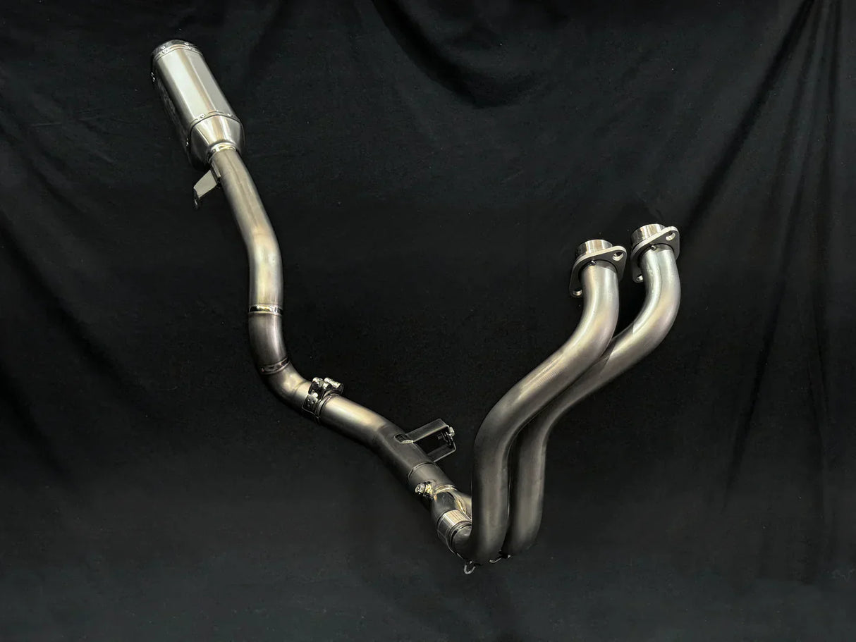 Vandemon  T7 Yamaha Tenere 700 Adventure Full Titanium Exhaust System YAMATENR7TIEXHBRB VA-74