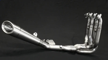 Vandemon Brushed Titanium Exhaust System  Ninja ZH2  2020-25 KAWAZH2TIEXHSYSBRUB VA-98