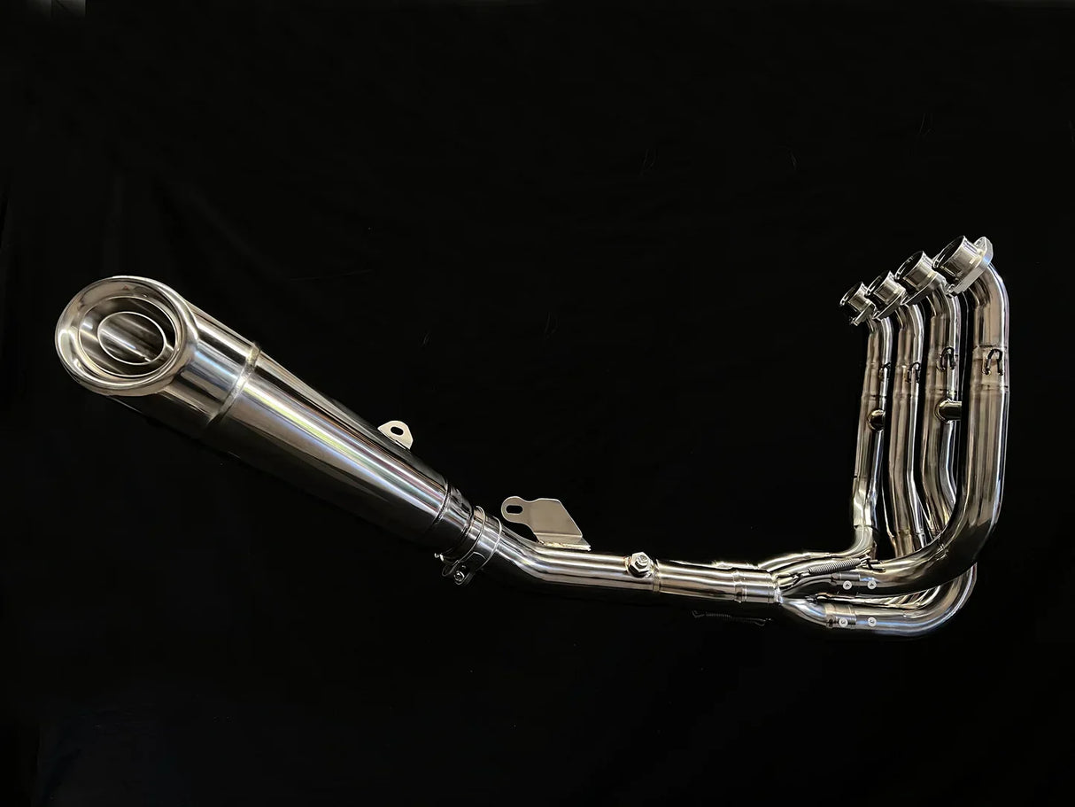 IN STOCK OPEN BOX  Vandemon Polished Titanium Exhaust System Ninja ZH2 2020-25 KAWAZH2TIEXHSYSPOLB VA-10
