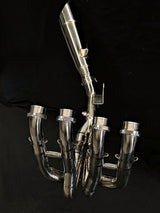 Vandemon Polished Titanium Exhaust System Ninja ZH2 2020-25 KAWAZH2TIEXHSYSPOLB VA-10