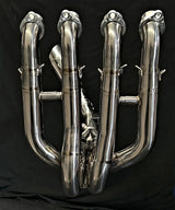 Vandemon Polished Titanium Exhaust System Ninja ZH2 2020-25 KAWAZH2TIEXHSYSPOLB VA-10