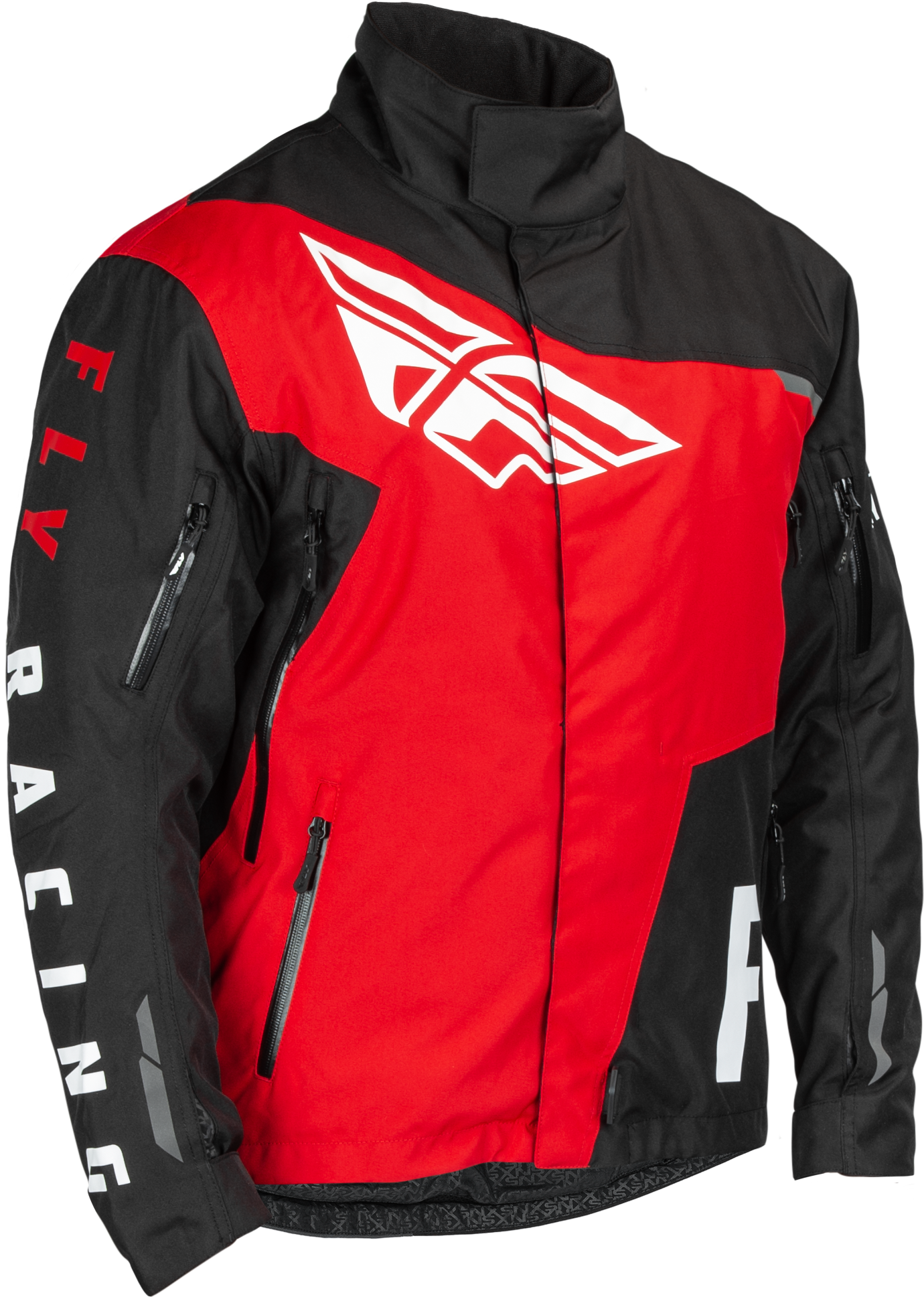 FLY RACING Youth Snx Pro Jacket Black/Red Ys 470-5402YS