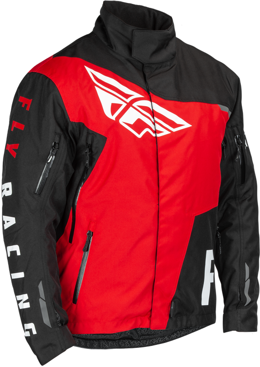FLY RACING Youth Snx Pro Jacket Black/Red Yxs 470-5402YXS