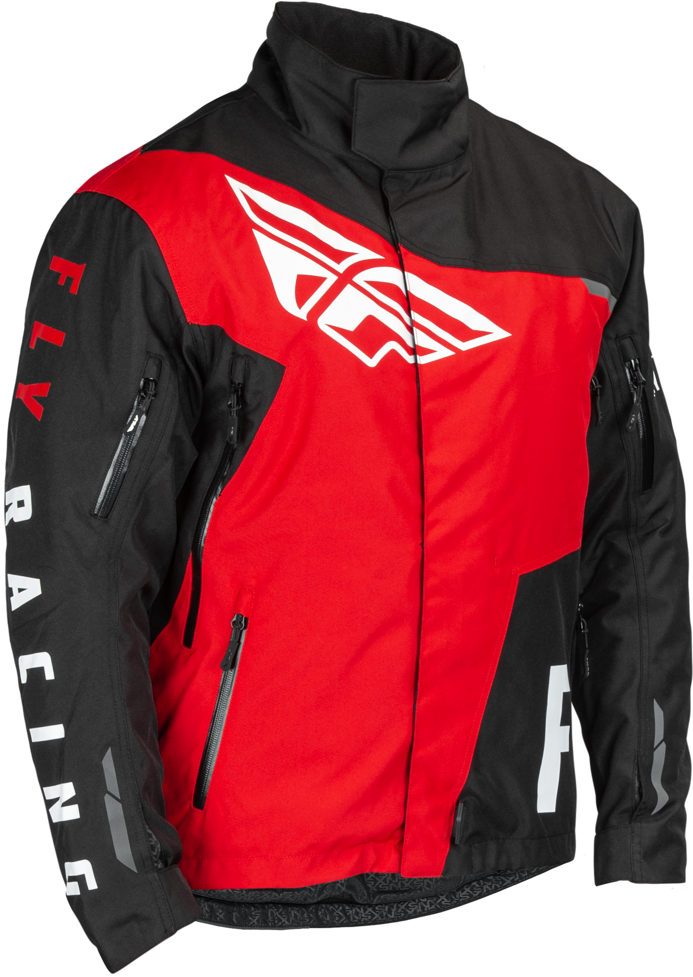 FLY RACING Youth Snx Pro Jacket Black/Red Yxs 470-5402YXS