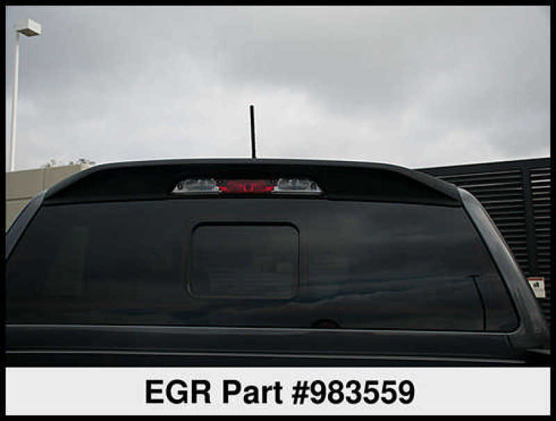 EGR 19-20 Ford Ranger Super Crew Rear Cab Truck Spoiler - Matte Black 983559