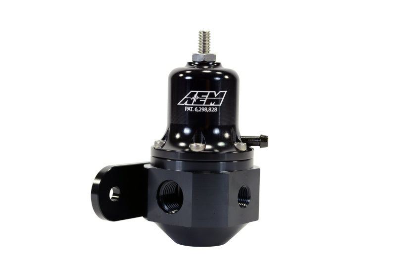 AEM High Capacity Universal Black Adjustable Fuel Pressure Regulator 25-305BK