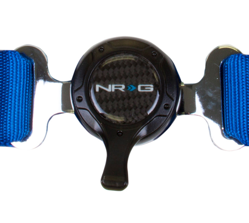 NRG 4PT 2in. Seat Belt Harness / Cam Lock - Blue SBH-4PCBL