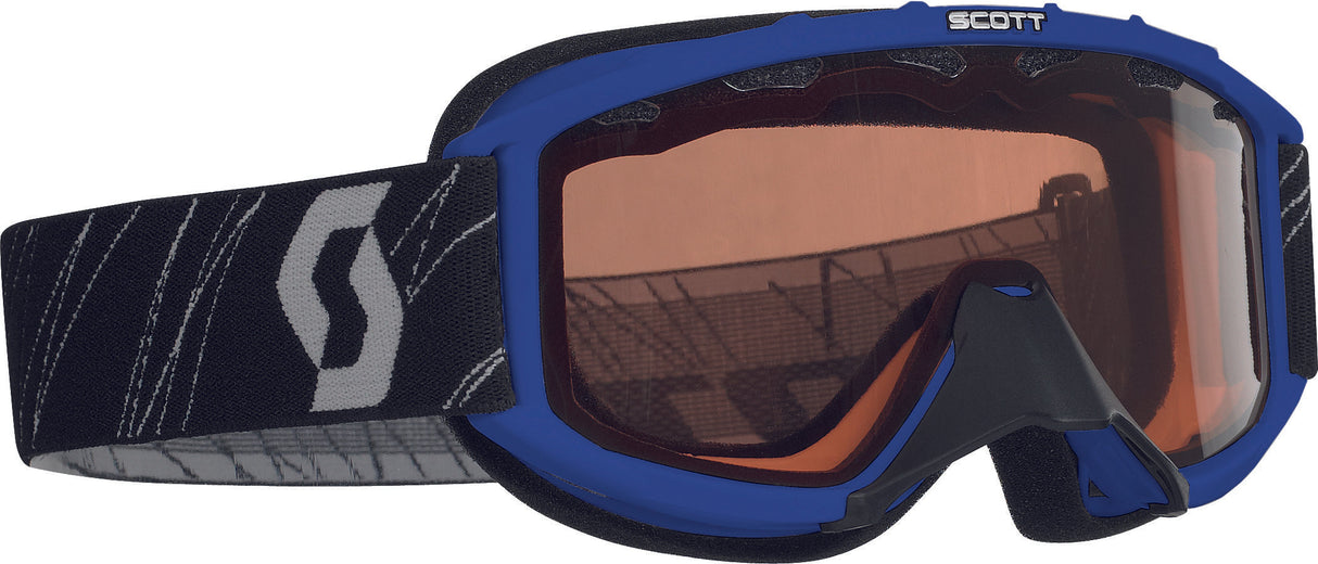 SCOTT 89 Si Snocross Youth Goggle Blue W/Acs Rose Lens 217801-0003108