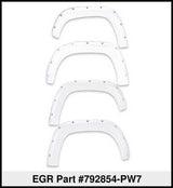 EGR 10+ Dodge Ram HD Bolt-On Look Color Match Fender Flares - Set - Bright White 792854-PW7