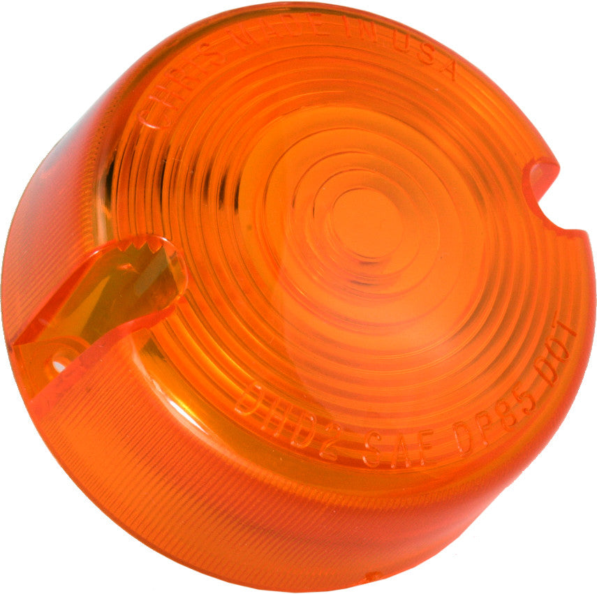 CHRIS PRODUCTS Turn Signal Lens Late Xl Models Amber DHD2A