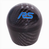 Ford Racing Focus RS Black Carbon Fiber Shift Knob 6 Speed M-7213-FRSCF