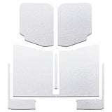 DEI 20-22 Jeep Gladiator JT 4-Door Boom Mat Complete Headliner Kit - 7 Piece - White 50185