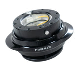 NRG Quick Release Gen 2.2 - Black Body / Shiny Black Oval Ring SRK-220BK