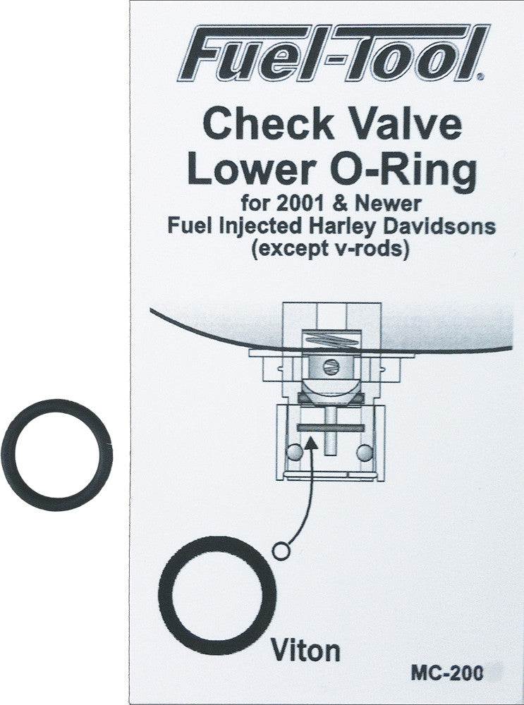 FUEL TOOL Check Valve Lower O-Ring MC200