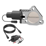 QTP 3in Bolt-On QTEC Electric Cutout Valve - Single QTEC30