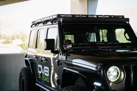 DV8 Offroad 2018+ Jeep Wrangler JL Light Bar Mount LBJL-10