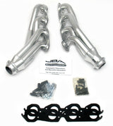 JBA 88-93 GM Truck 7.4L BBC w/o A.I.R. 1-3/4in Primary Silver Ctd Cat4Ward Header 1822S-3JS