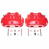 Power Stop 94-98 Ford Mustang Front Red Calipers w/Brackets - Pair S4654C