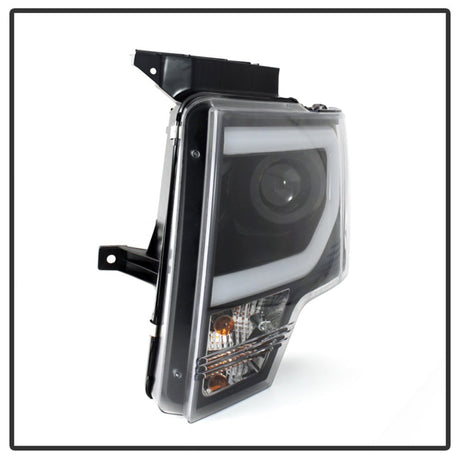 Spyder Ford F150 09-14 Projector Headlights Halogen Model- Light Bar DRL Blk PRO-YD-FF15009-LBDRL-BK 5077592