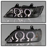 Spyder BMW Z3 96-02 Projector Headlights LED Halo Smoke High H1 Low H1 PRO-YD-BMWZ396-HL-SM 5009104