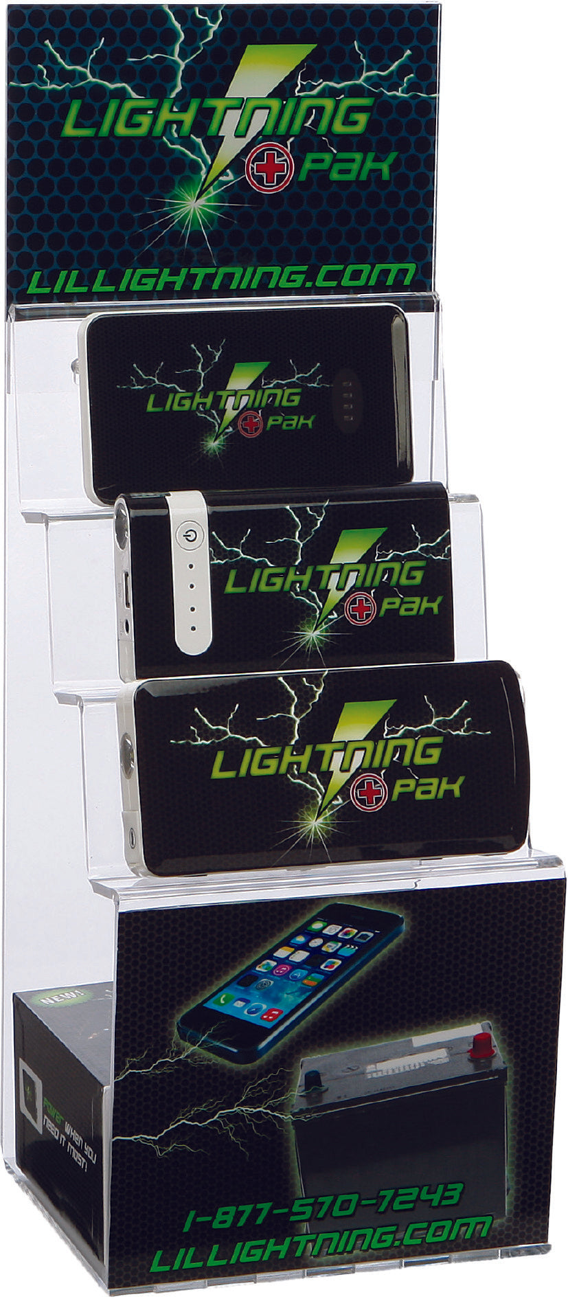 LIL LIGHTNINGLil Lightning 3 Tier Display3-TIER-DISPLAY